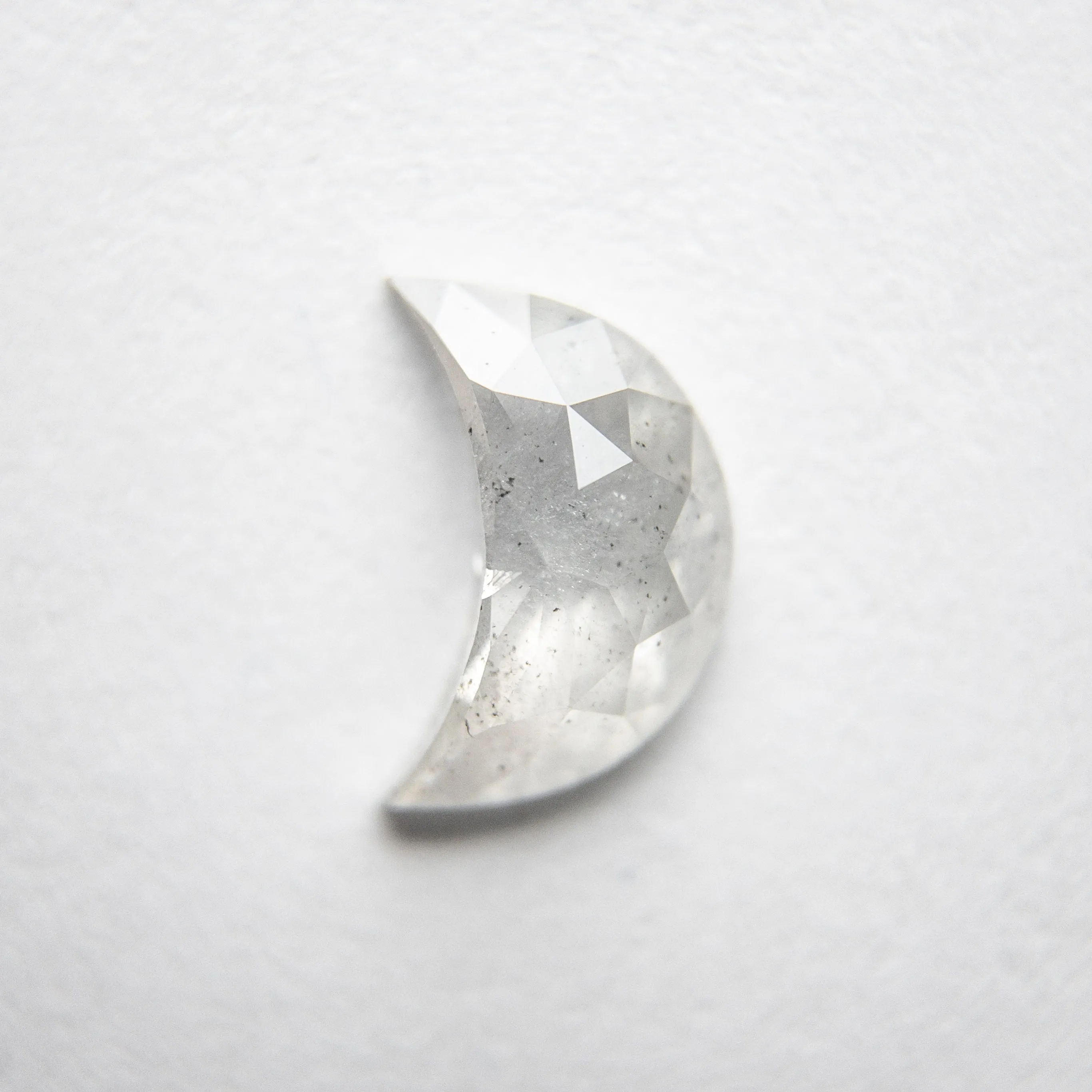 0.82ct 8.17x5.52x2.51mm Crescent Moon Rosecut 18126-02