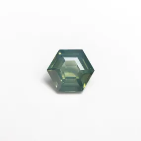 0.90ct 6.32x5.55x3.19mm Hexagon Step Cut Sapphire 25071-06