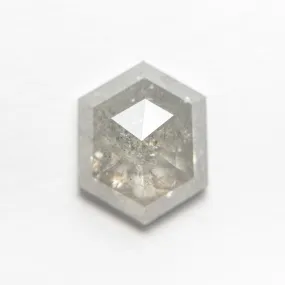 3.26ct 10.86x8.67x4.37mm Hexagon Rosecut 19619-02