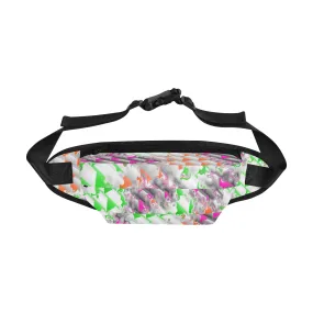 90s Confetti Whiteout Fanny Pack