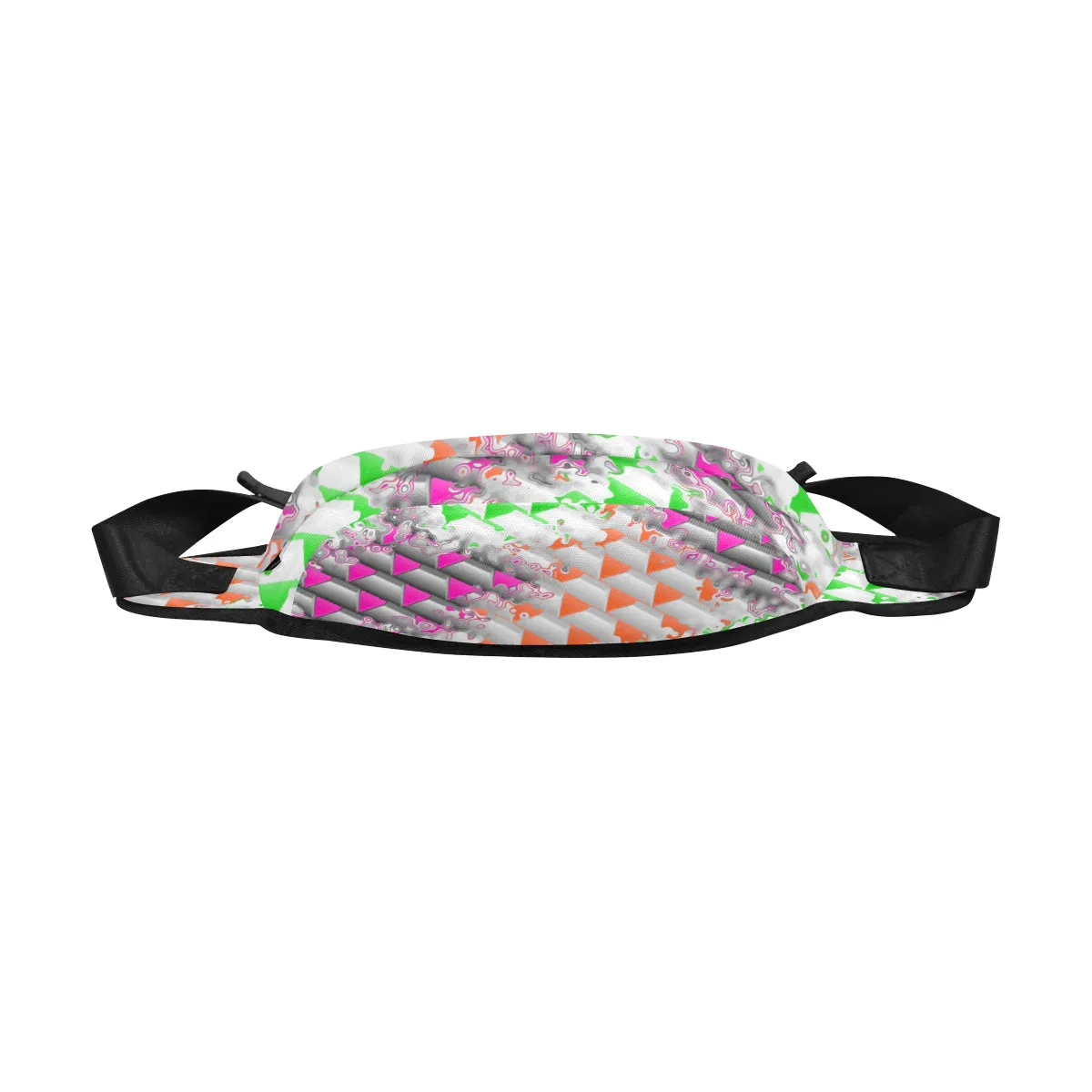 90s Confetti Whiteout Fanny Pack