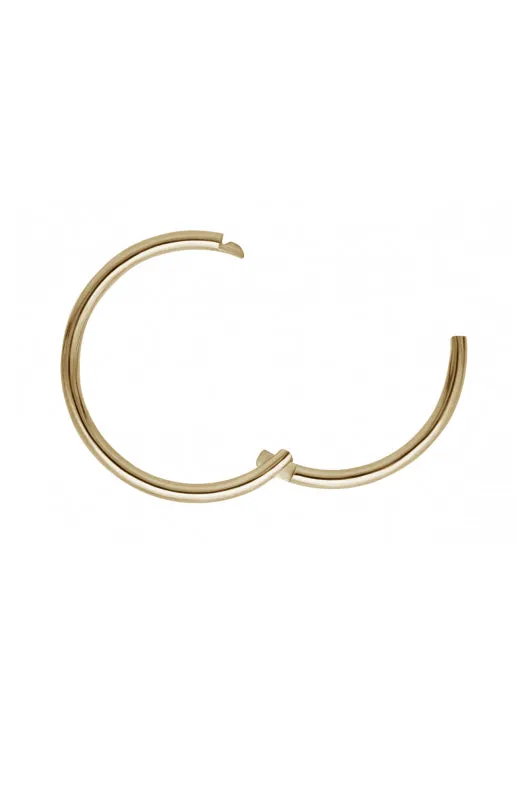 9.5mm Plain Ring - Yellow Gold