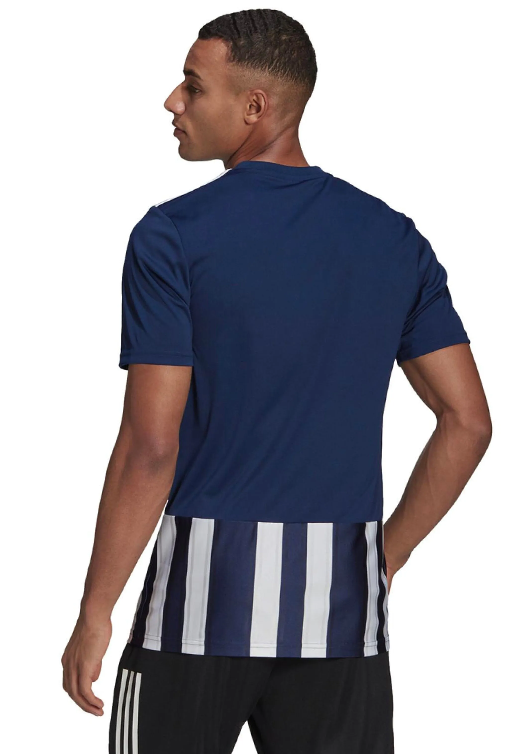 Adidas Mens Striped 21 Jersey Navy/White  GN5847