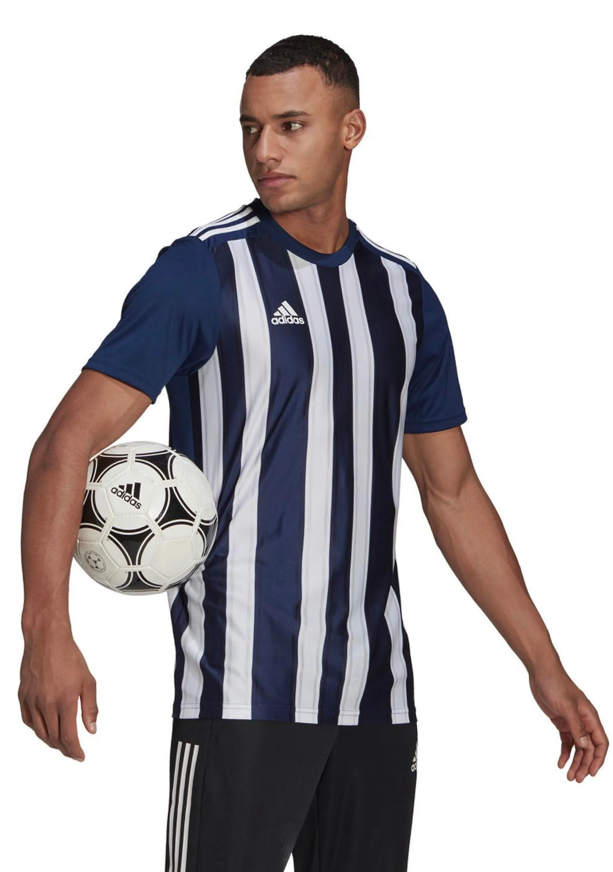 Adidas Mens Striped 21 Jersey Navy/White  GN5847