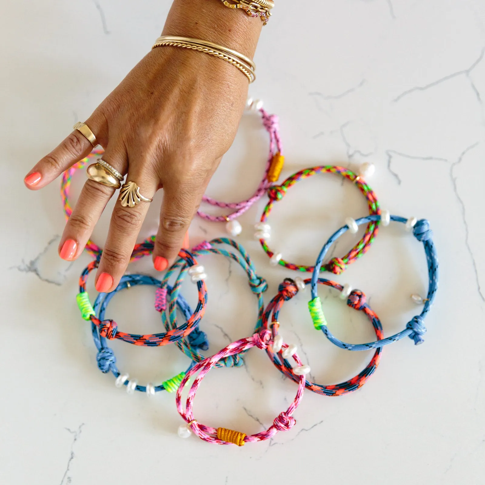 AGJ x HonestlyWTF:  DIY Knotty (extra) Pearl Spacer Beads