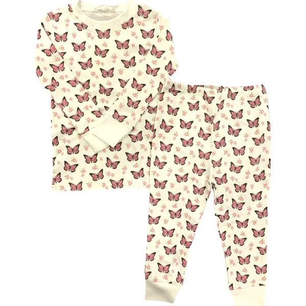 Benben Butterflies 2 Piece Pajamas