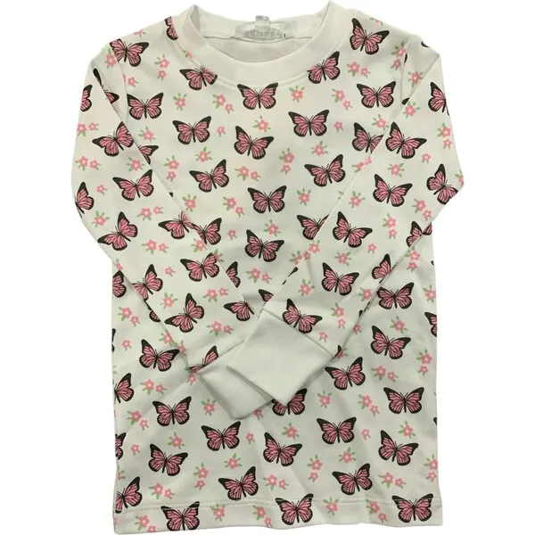 Benben Butterflies 2 Piece Pajamas