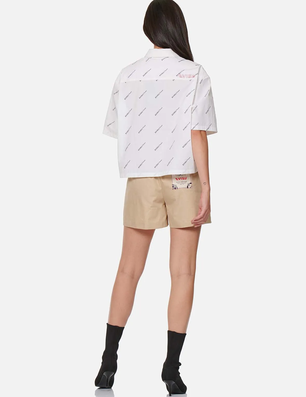 Bold Canvas Label Shorts