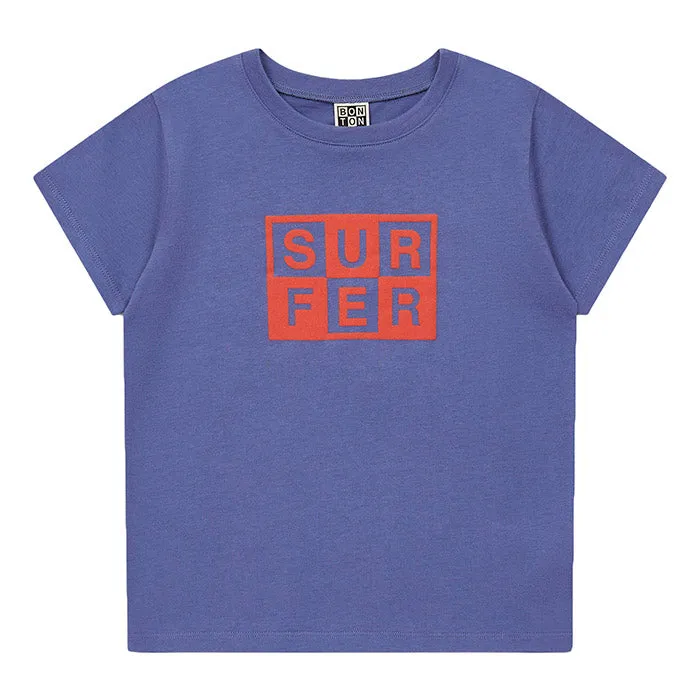 Bonton Child Surfer T-Shirt Blue