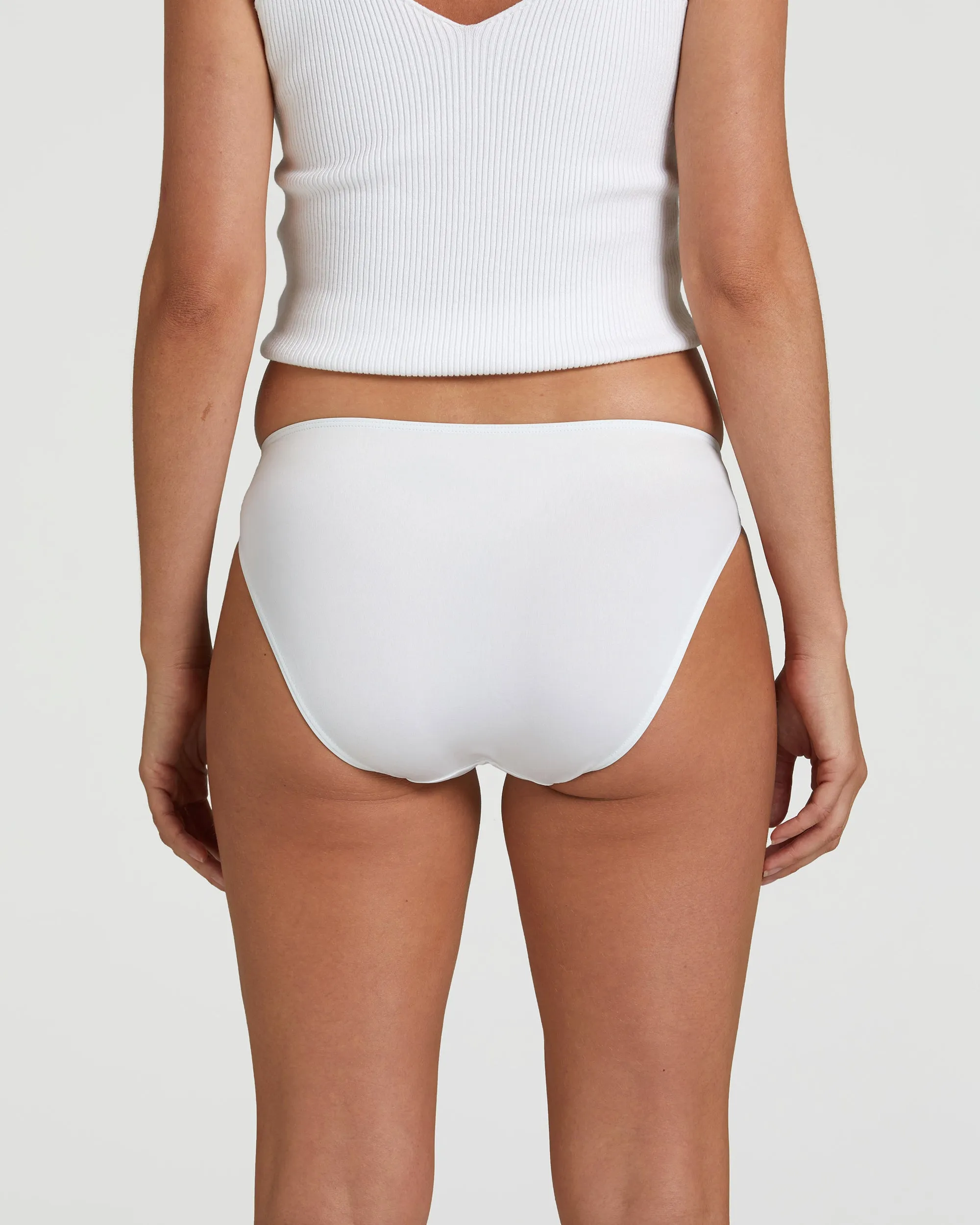 Brief Panty (Womens) - White