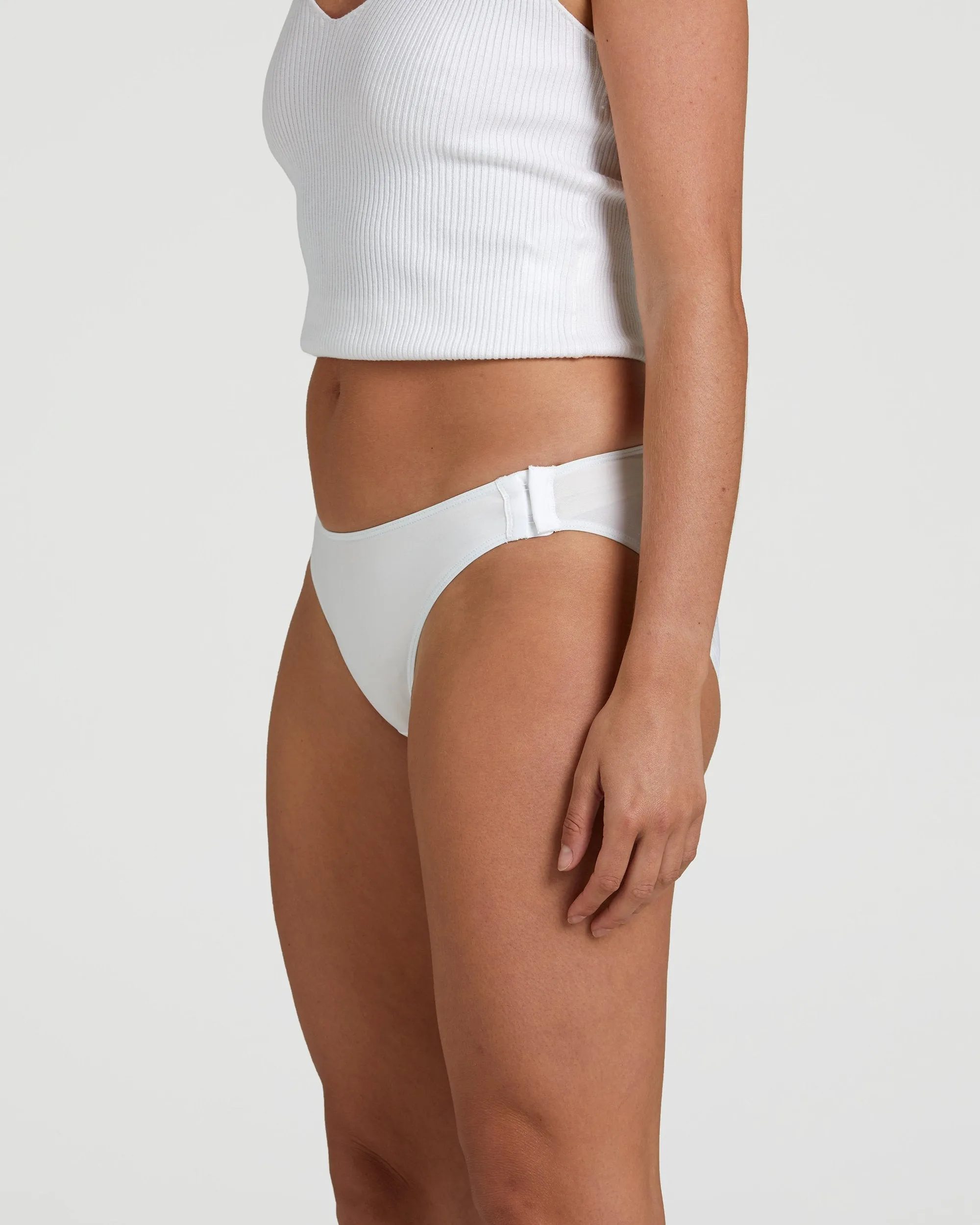 Brief Panty (Womens) - White