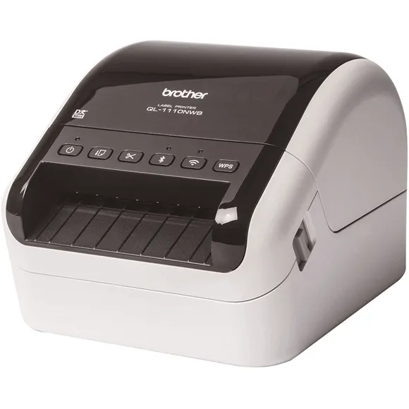 Brother QL-1110NWB Wireless Label Printer Machine USB, Bluetooth, Ethernet & Airprint