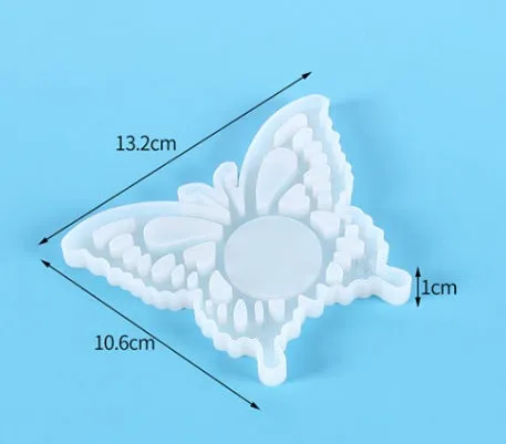 Butterfly Tealight Candle holder Mould Silicone Mold for Resin