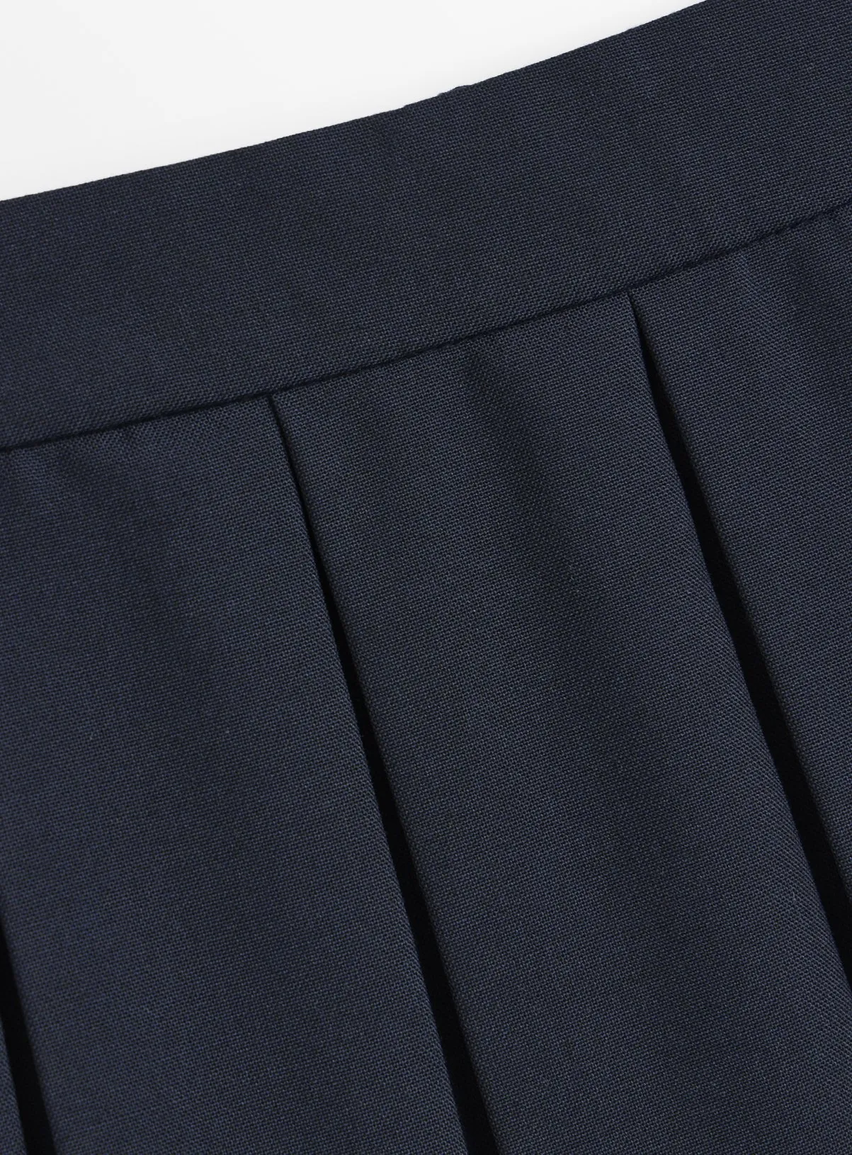 Buy Navy Permanent Pleat Skirts 4 Pack 10 years | Skirts and shorts | Tu