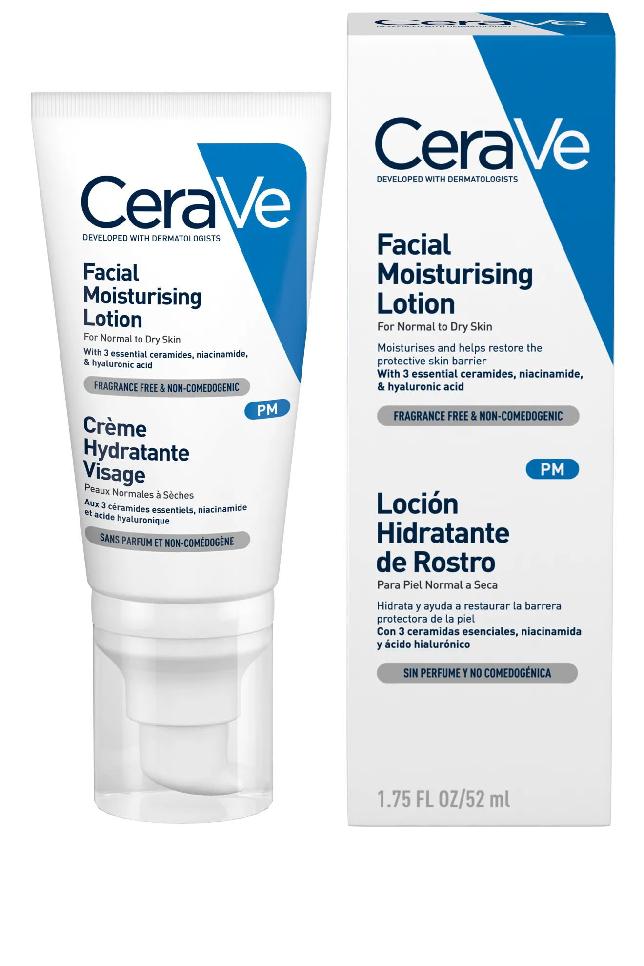 CeraVe Facial Moisturising Lotion NO SPF 52ml