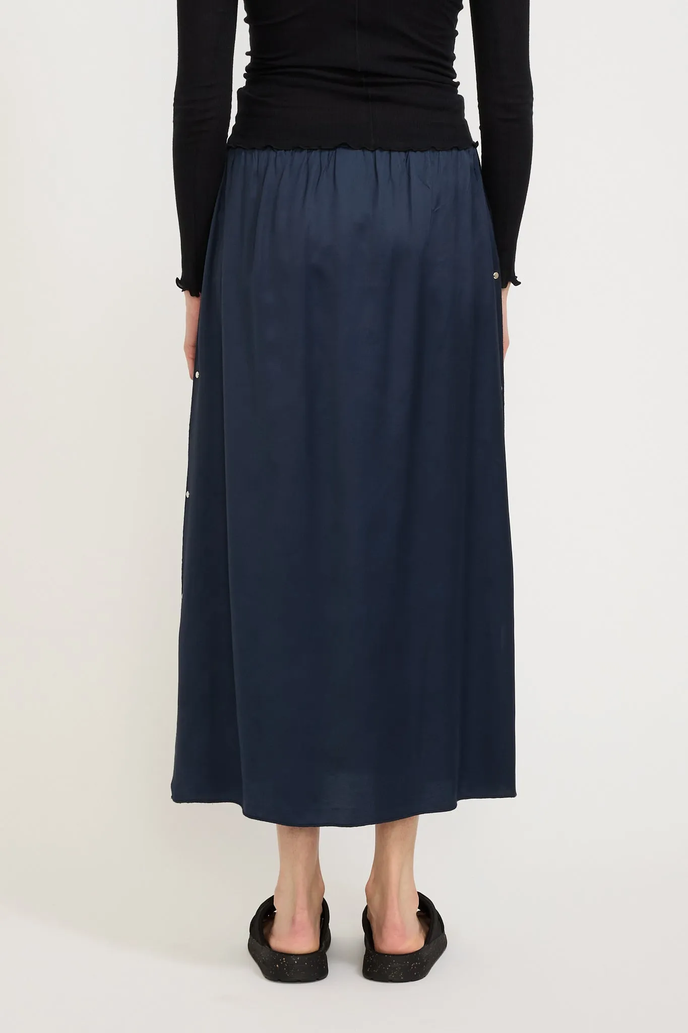 Clavo Skirt Blue Black