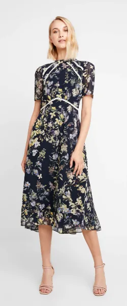 Cocktail Floral Dress