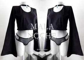 Crop top Venecia (Panty se vende por separado)