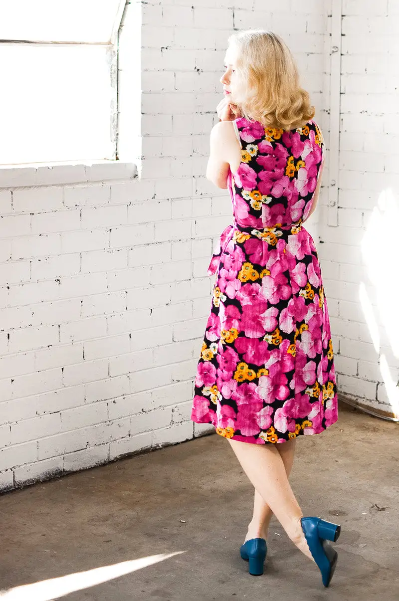 Dalena Pink Floral Dress