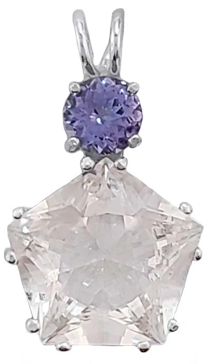 Danburite Star of Venus? with Round Cut Tanzanite