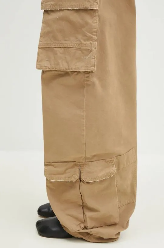 DARKPARK cotton trousers Rosalind beige color WTR04.FAP05.008501