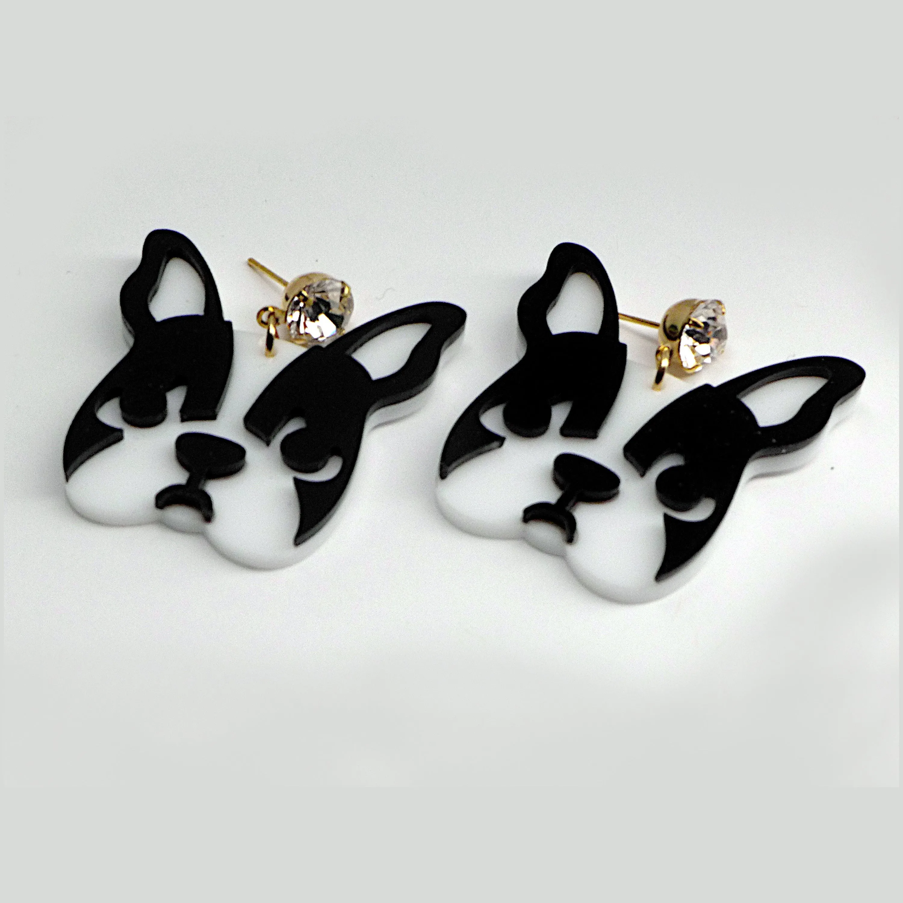 Dog Acrylic Earring