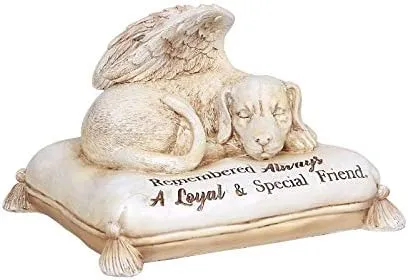 Dog Angel Urn