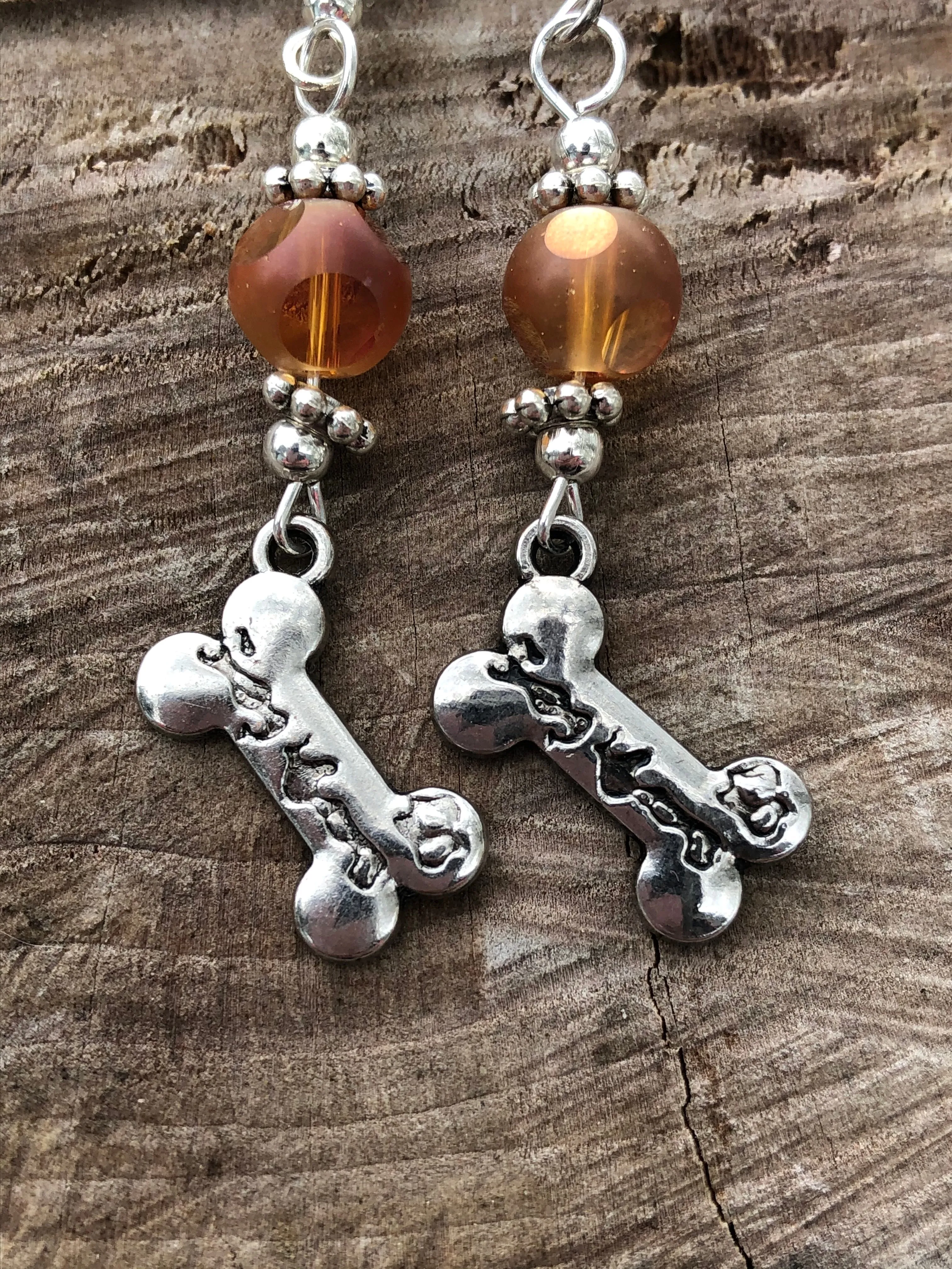 Dog Bone earrings