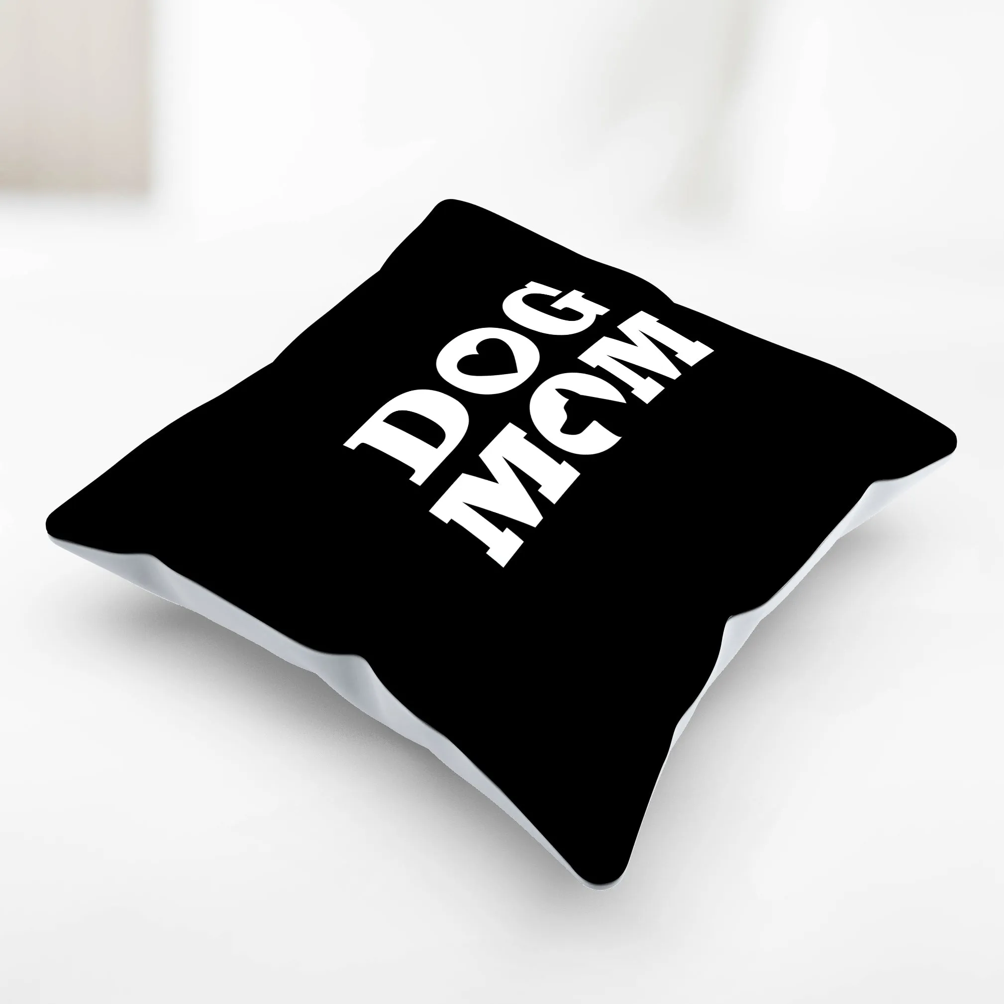 Dog Mom Pillow Cover