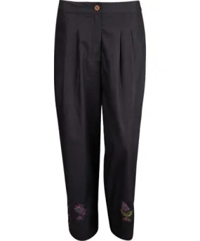 Em & Shi Women's Black Forest Pants