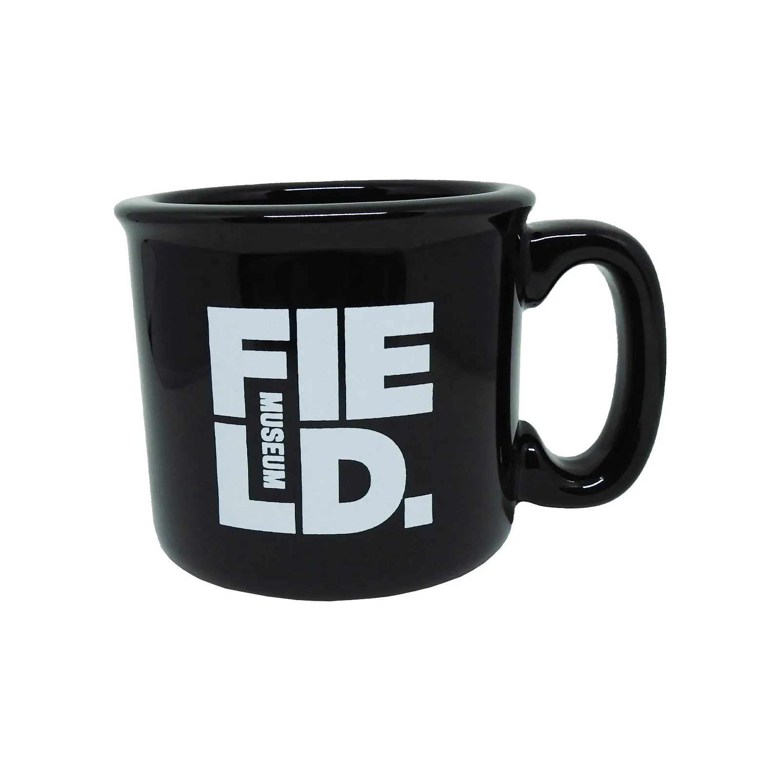 Field Museum Ceramic Camp Mug - Black