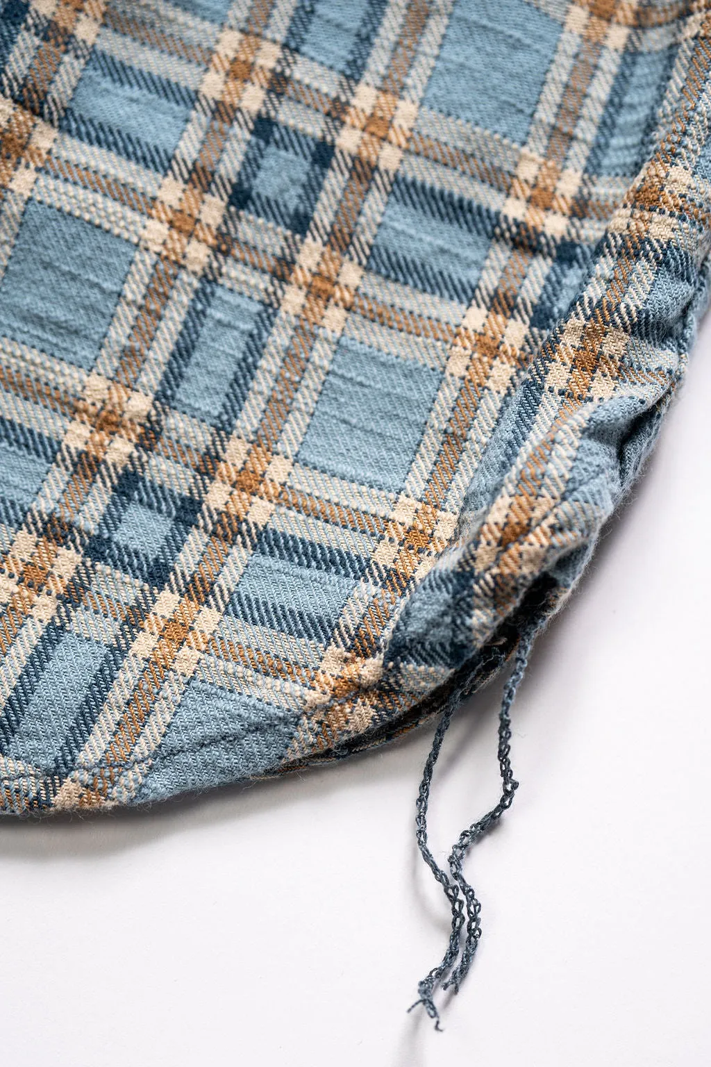 Freenote Cloth Currant - Blue Dun Plaid