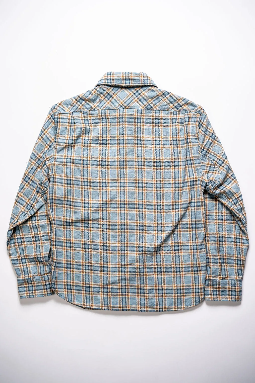 Freenote Cloth Currant - Blue Dun Plaid