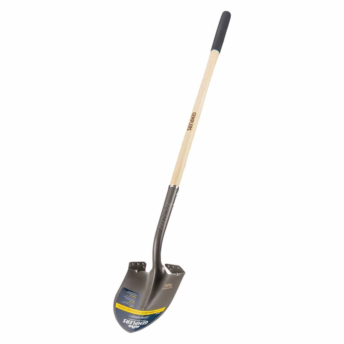 Gemplers Wood Handle Shovel with Round Point | 6 pack