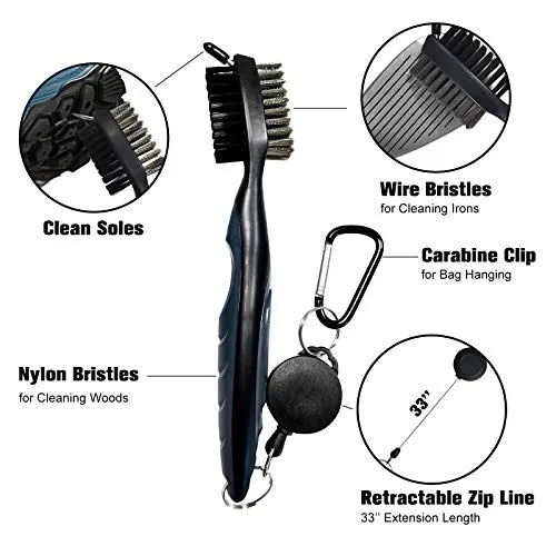 Golf Club Cleaning Kit - Golf Cart Accessories