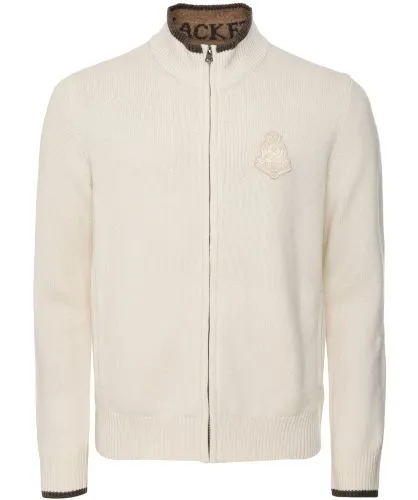 Hackett Merino Zip Cardigan | Jules B