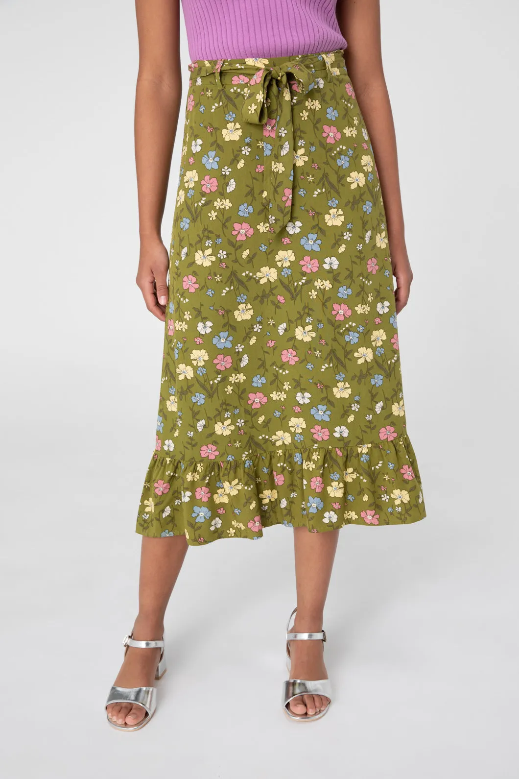 Heather Ditsy Skirt