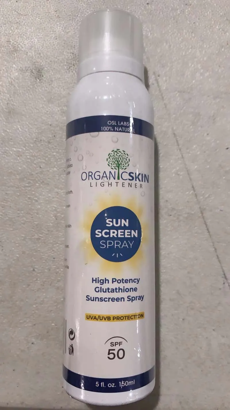 High Potency Glutathione Sunscreen Spray