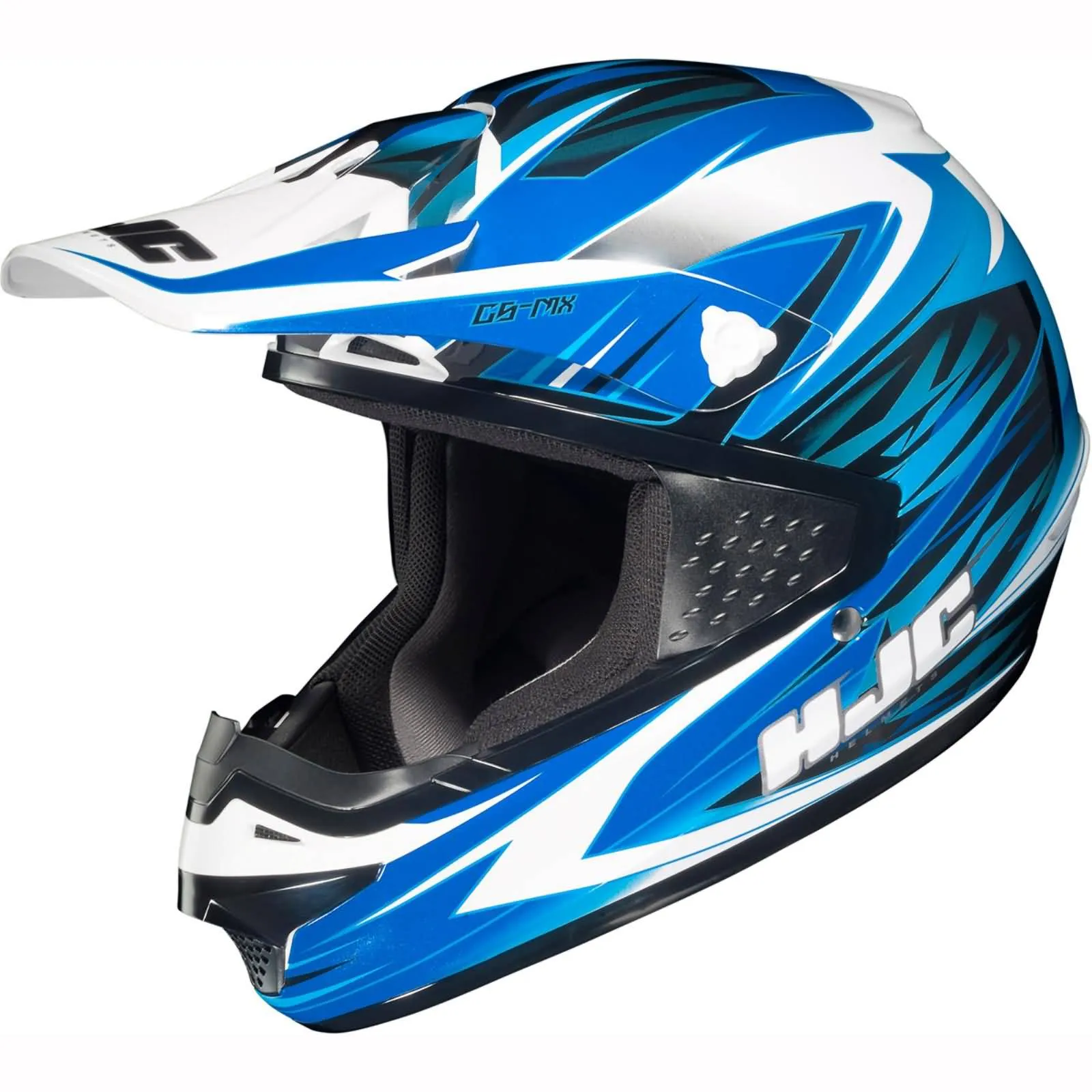 HJC CS-MX Shattered Adult Off-Road Helmets (Brand New)