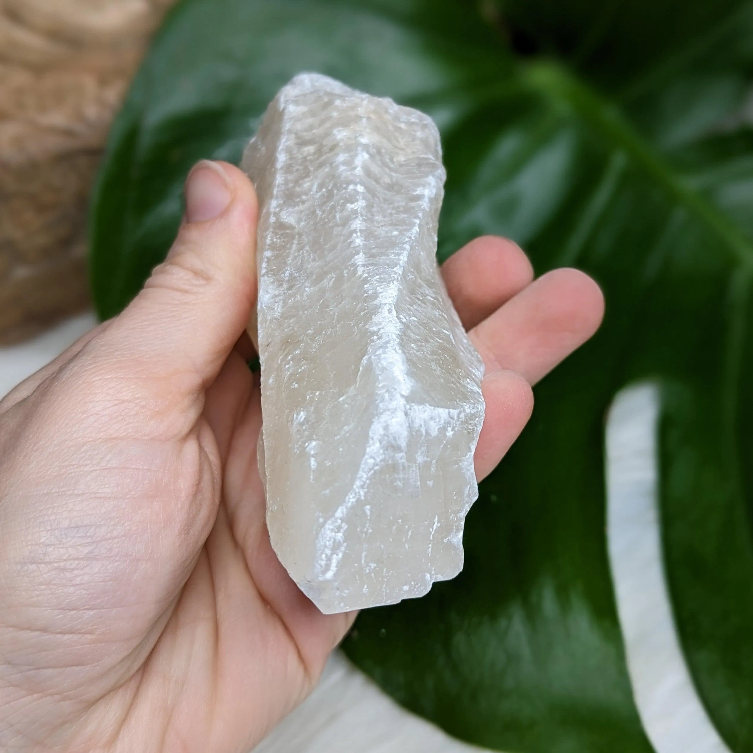 Ice White Calcite Specimen from Mexico