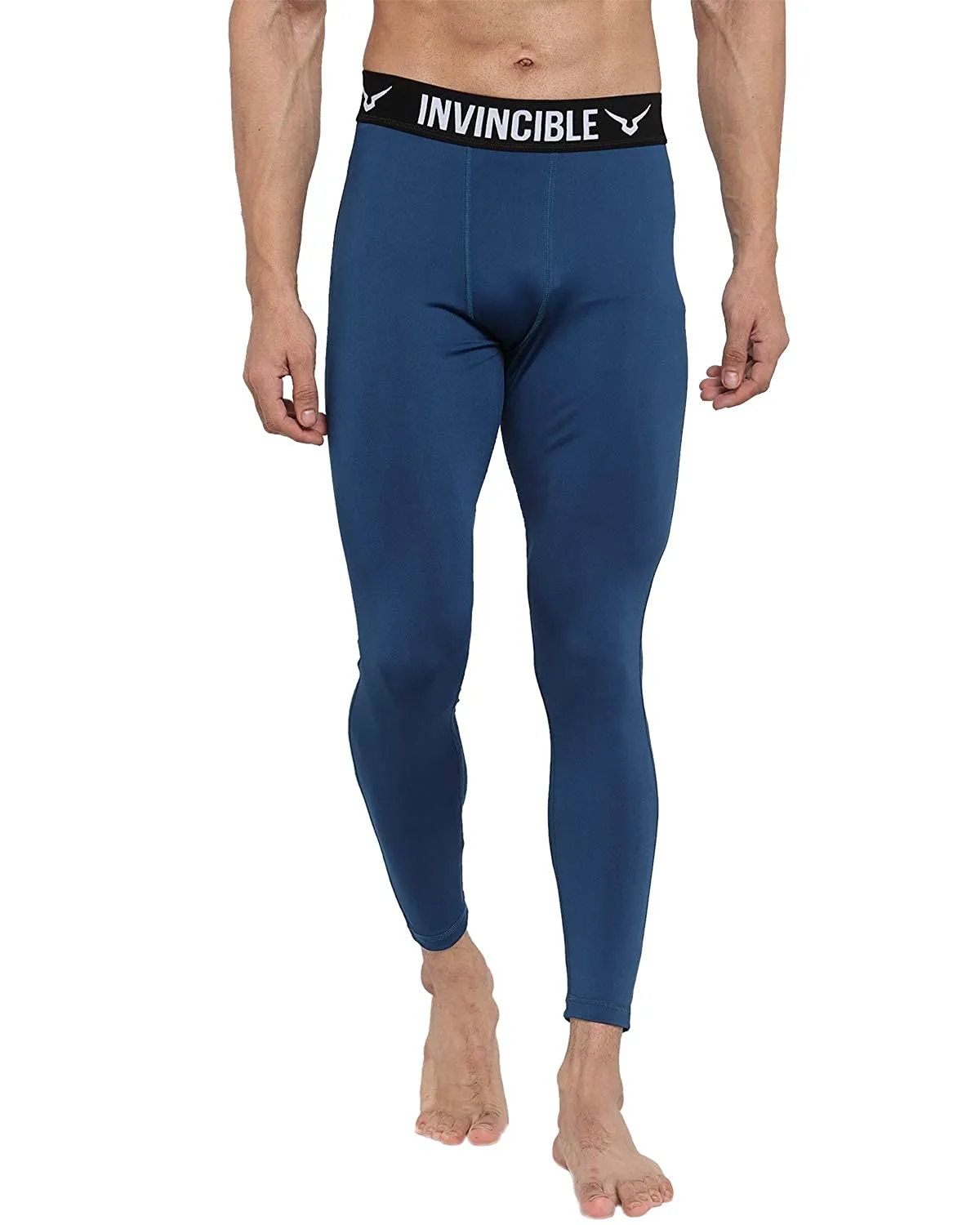 Invincible Men’s Pro Compression Performance Leggings