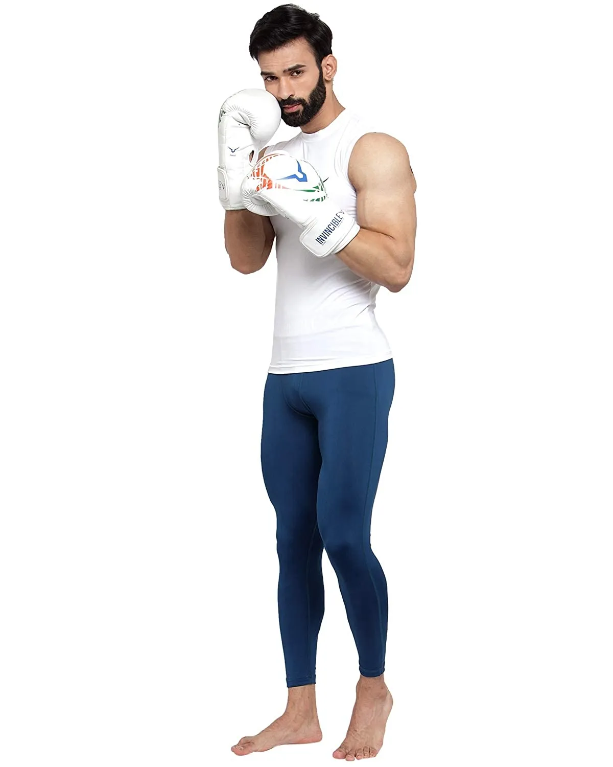 Invincible Men’s Pro Compression Performance Leggings