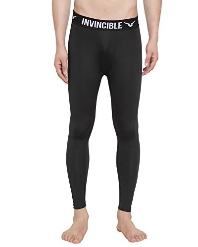 Invincible Men’s Pro Compression Performance Leggings