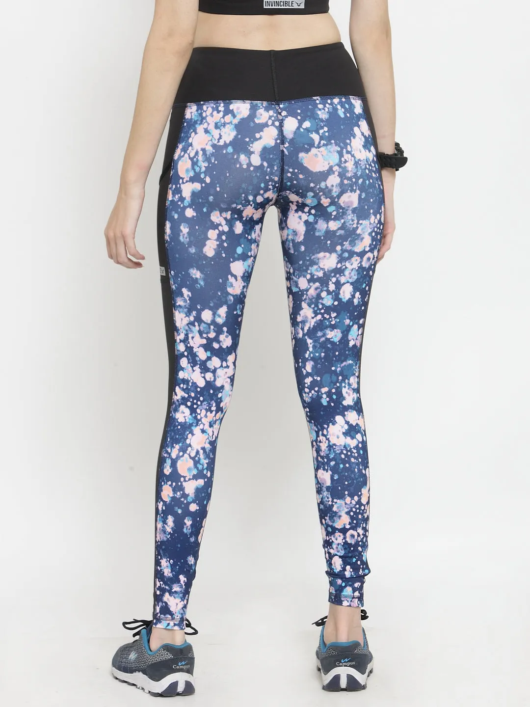 Invincible Women’s Bubbles Print Sports Luxe Leggings