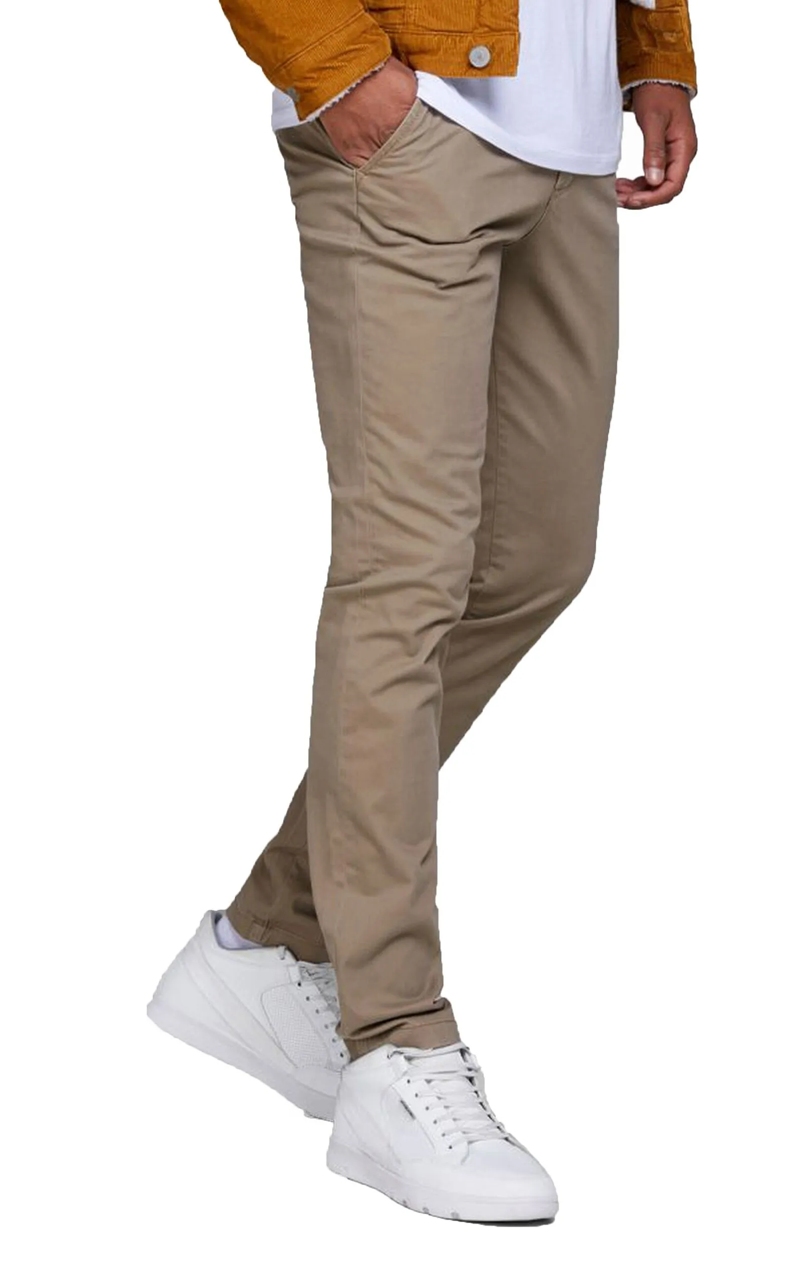 Jack & Jones Marco Bowie Slim Chinos Beige