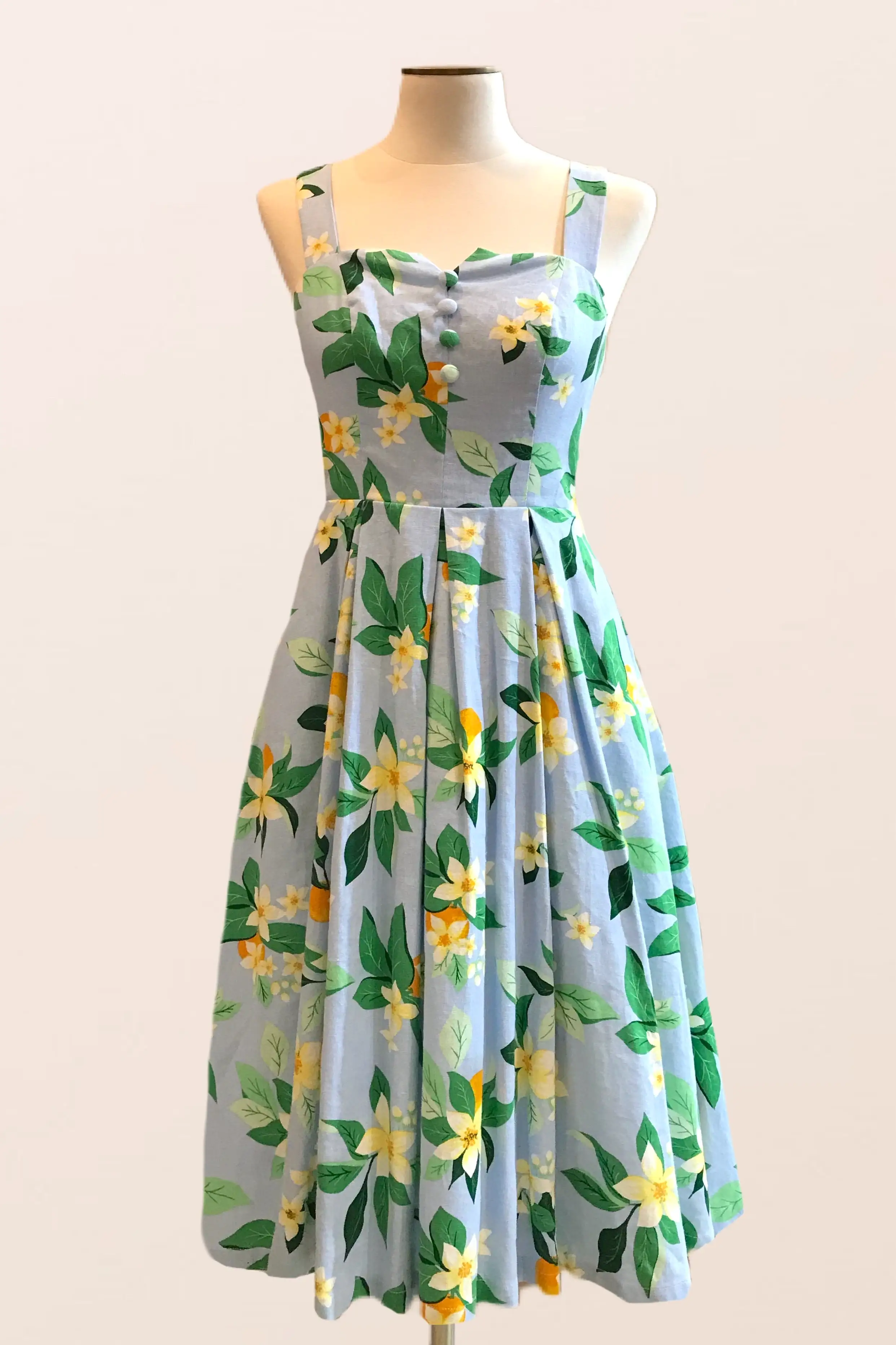 Jade Floral Dress