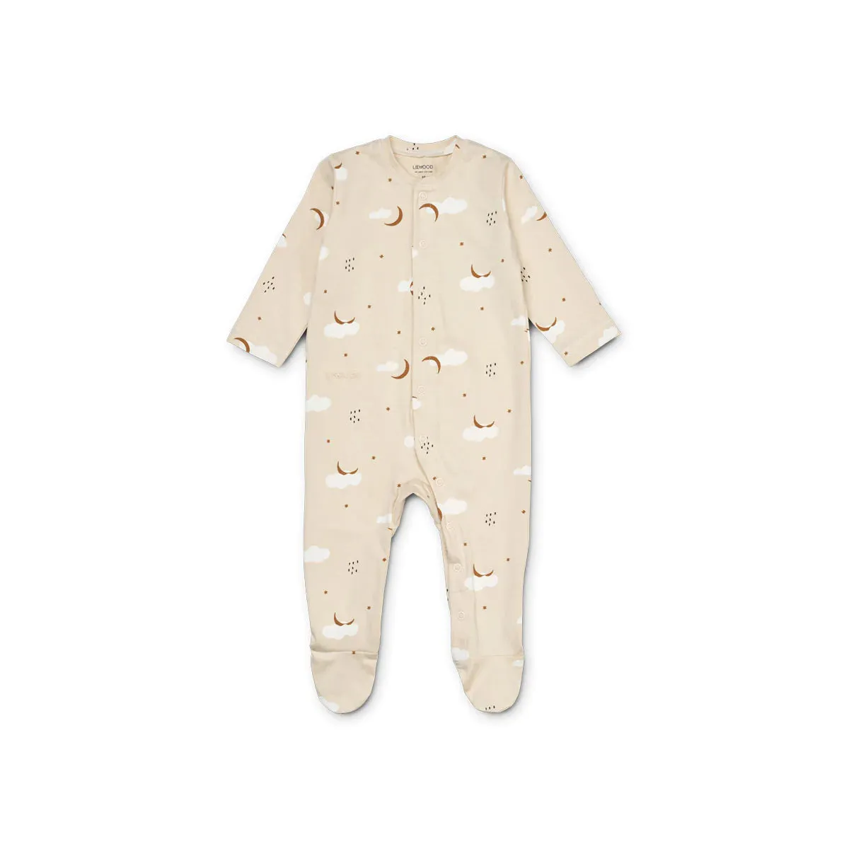 Liewood Boye Pyjamas Jumpsuit - Stargazer/Foggy mix