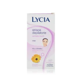 Lycia Face Professional 20 Depilatory Strips 10ml