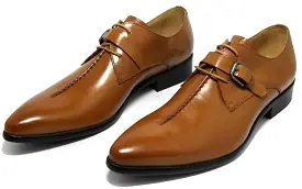 Men  Dress Shoes -  Pointed Business Shoes