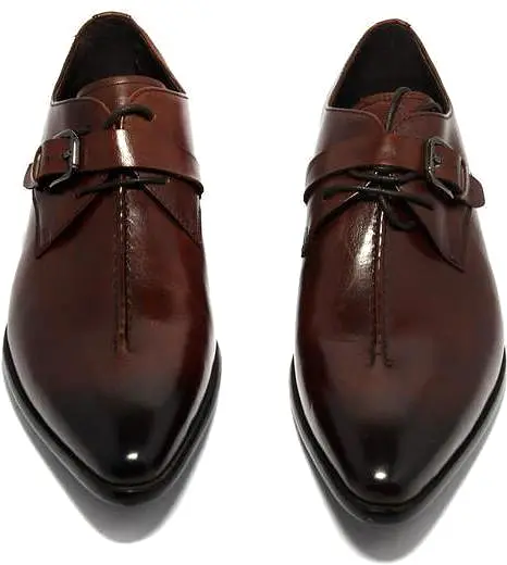 Men  Dress Shoes -  Pointed Business Shoes